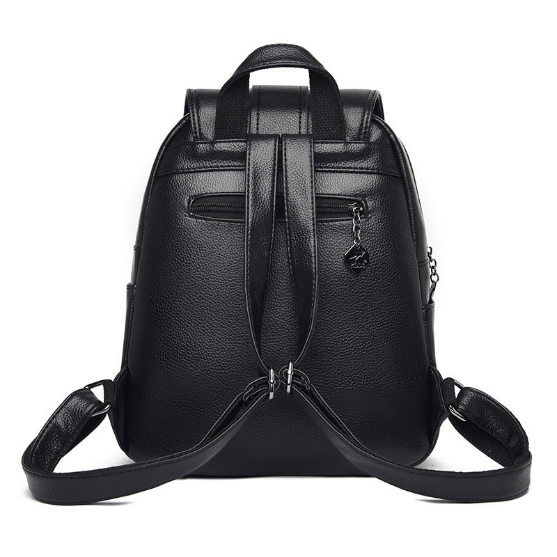 Fashion Soft Leather Backpack