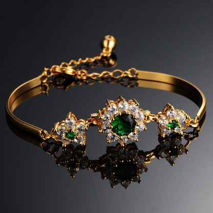 Shiny Zircon Bracelet
