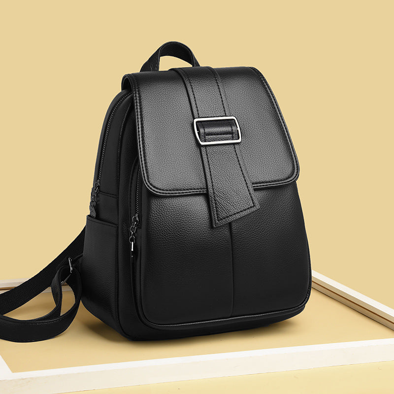 Fashion Soft Leather Backpack