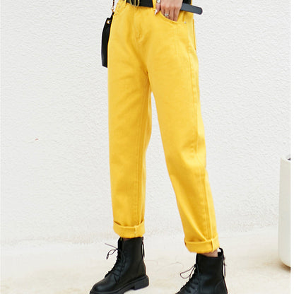 Casual Loose And Thin Elastic Pencil Trousers