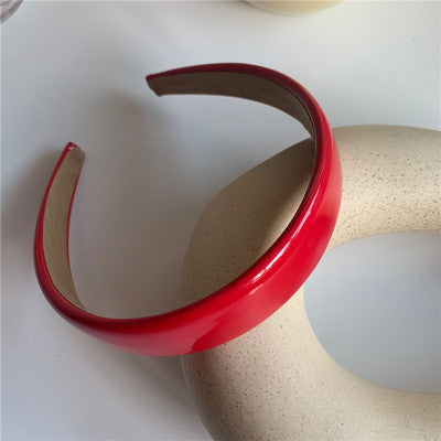 Retro Satin Sponge Headband