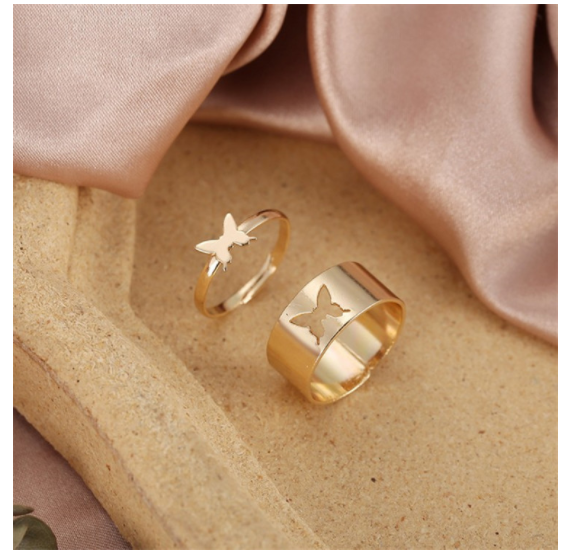 Fashionable Temperament  Ring Niche Design Sense Tail Ring