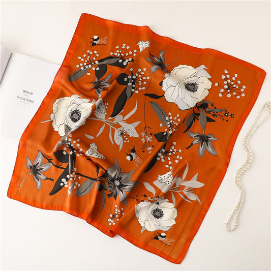 Scarves 70cm Love Bird Letter Pattern