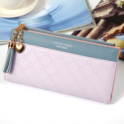 Long Style Fashion Tassels Wallet