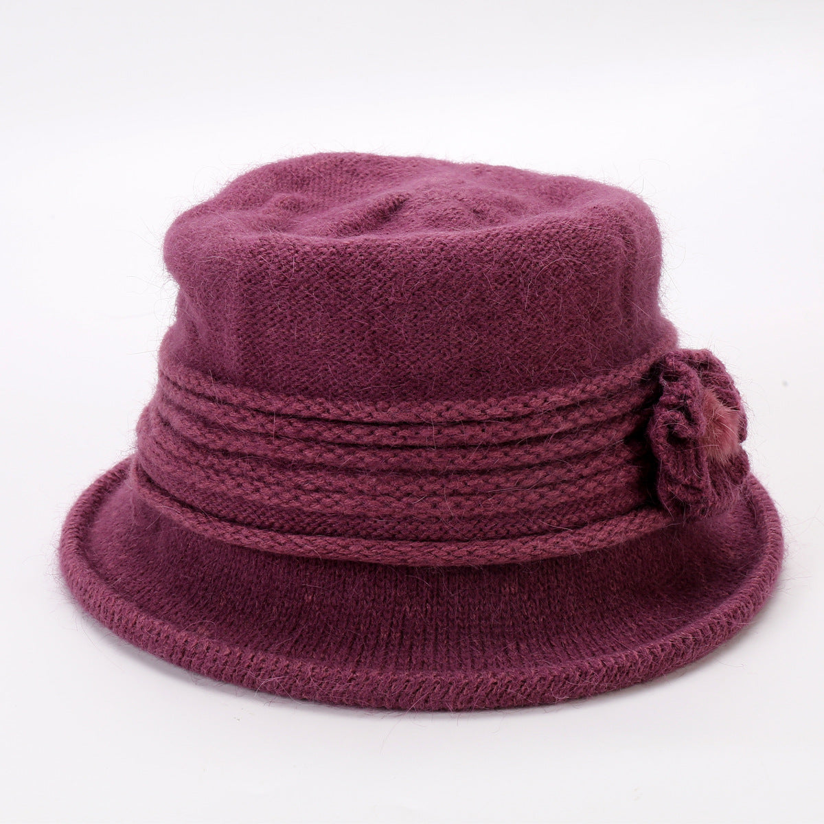 Fashion Knitted Thicken Warm Mother Hat