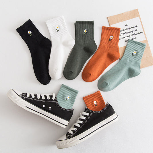 Thin College Style Cute Female Socks In Summer