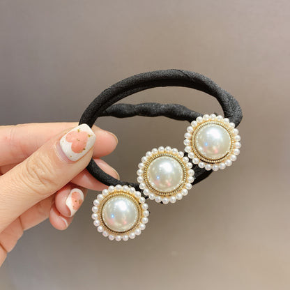 Hair Pearl Diamond Braided Hair Style Hairpin