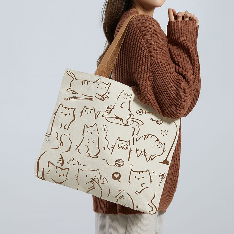 Cute Cat Tote Bag