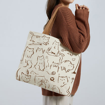 Cute Cat Tote Bag