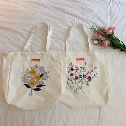 Flower Canvas Bag