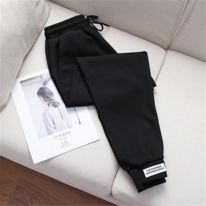 Thin Pants Fall Winter Trousers With Feet Casual Pants