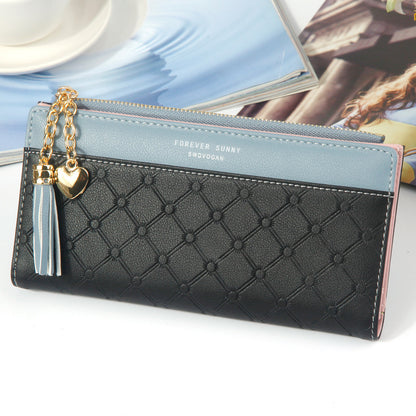 Long Style Fashion Tassels Wallet