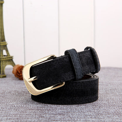 Fashion Women's Casual Pigskin Belt