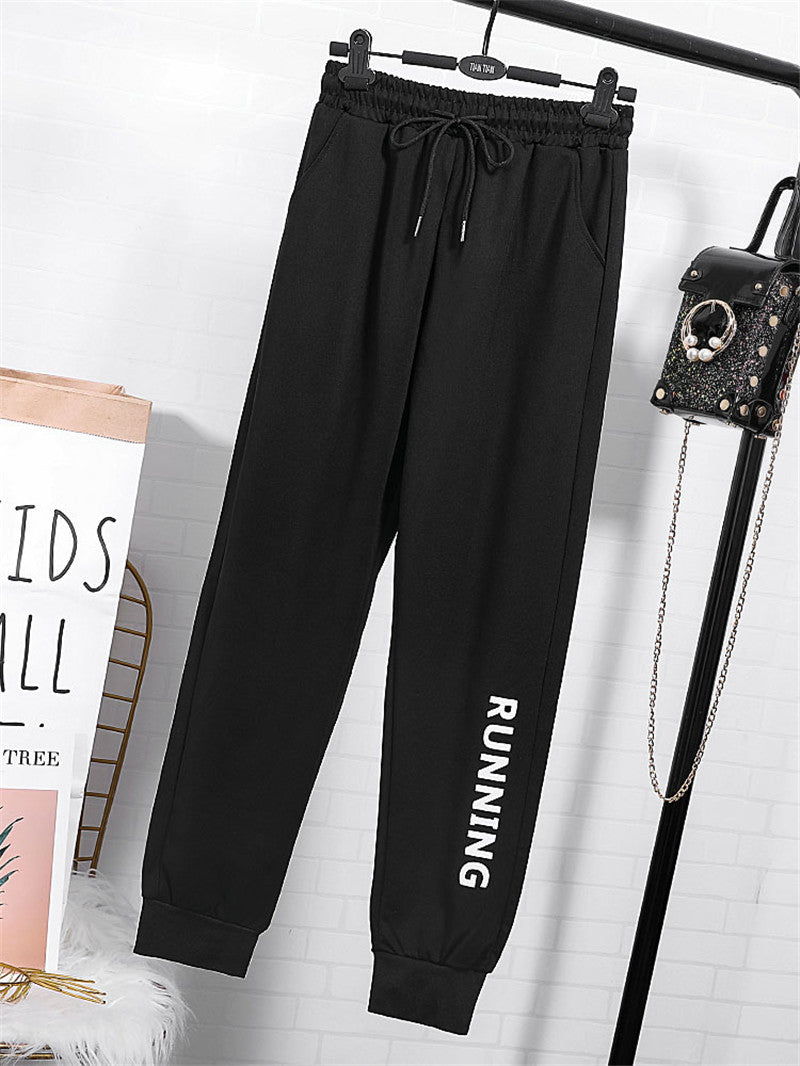 Thin Pants Fall Winter Trousers With Feet Casual Pants