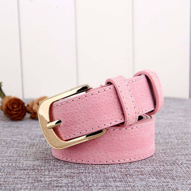 Fashion Women's Casual Pigskin Belt