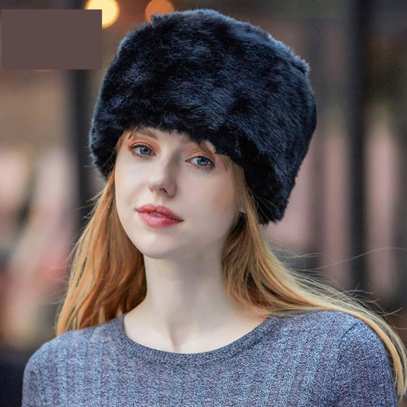 Warm And Cold Rabbit Fur Hat