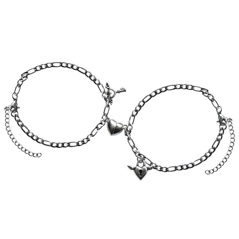 Couple Heart-shaped Bracelet