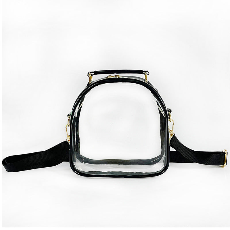 clear crossbody bags Laser Transparent Single Shoulder Crossbody Bag