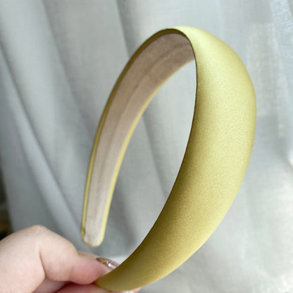 Retro Satin Sponge Headband