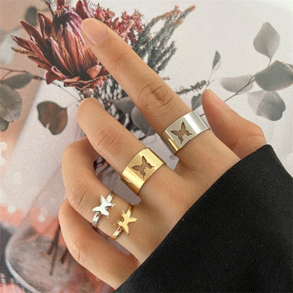 Fashionable Temperament  Ring Niche Design Sense Tail Ring