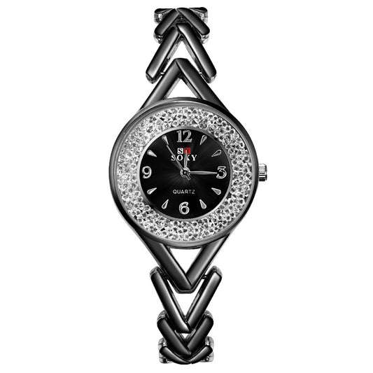 Net Red Fashion Girls Bracelet Watch