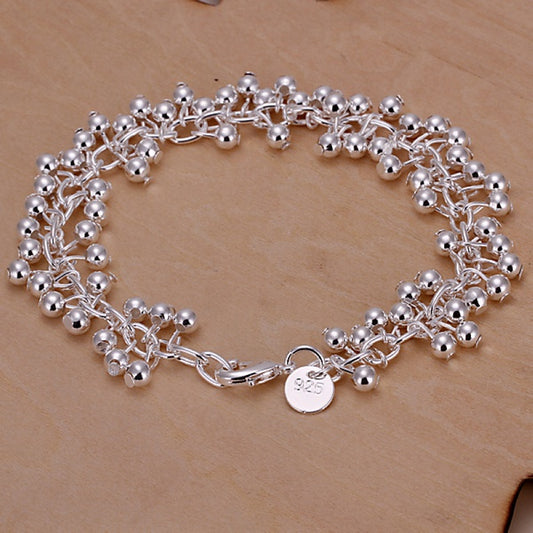 925 Silver Jewelry Spherical Fashion Bracelet