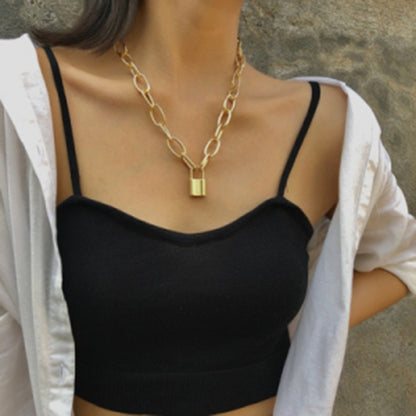 Retro Geometric Necklace