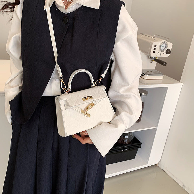 Simple Solid Color One Shoulder Bag