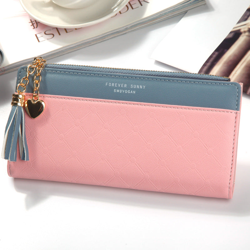 Long Style Fashion Tassels Wallet