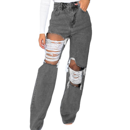 Street Trend Wash Hip Hop Trousers