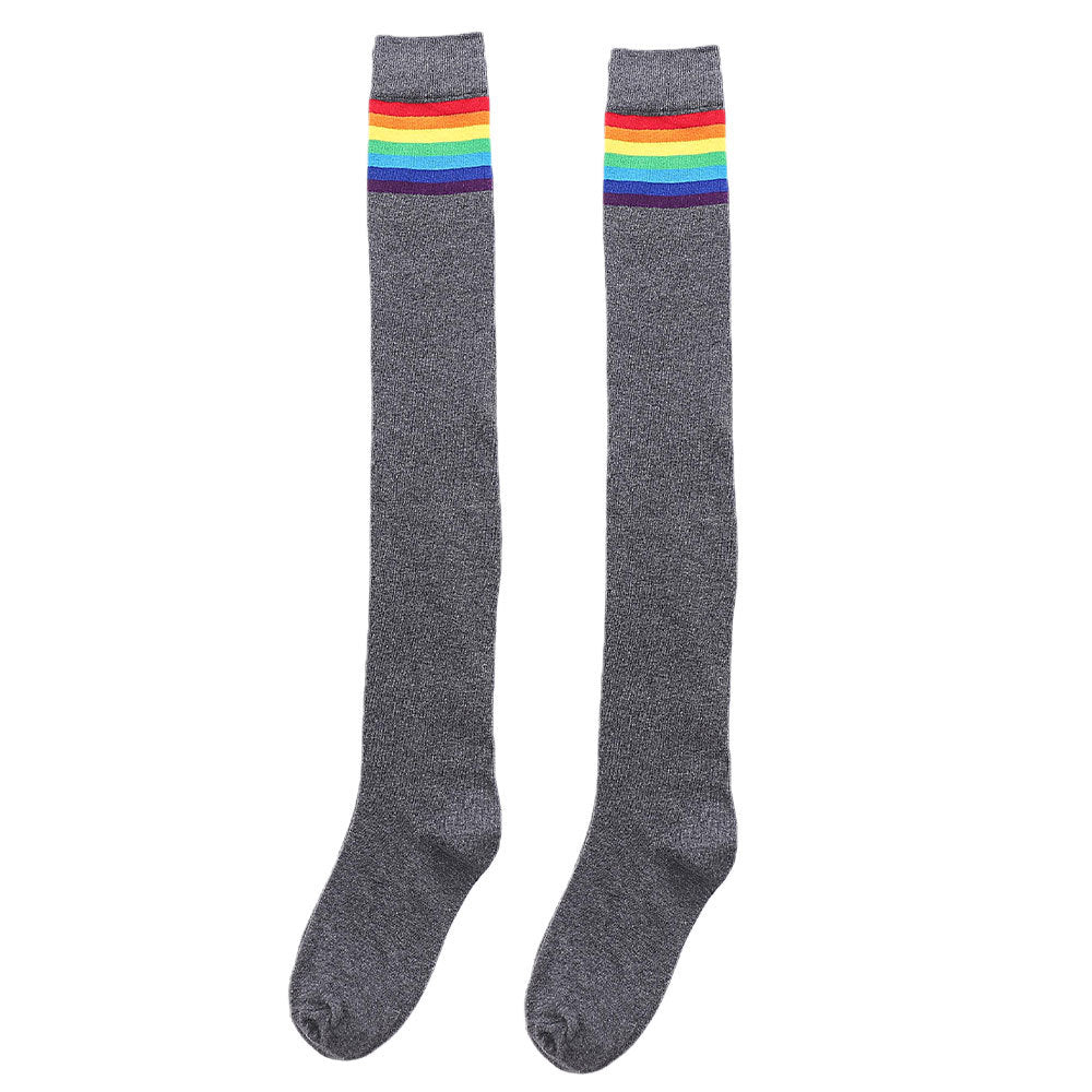 Rainbow Stripe Stockings