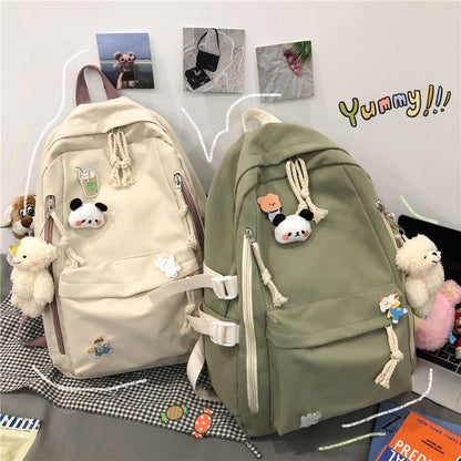 Cute Large Capacity Simple Schoolbag