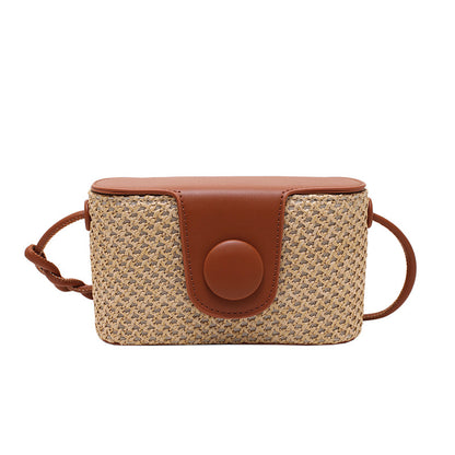 Straw Bag Summer Bucket