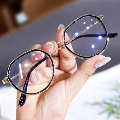 Polygonal Anti-blue Light Glasses