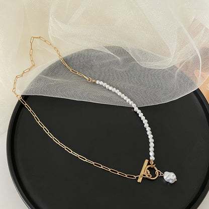 Elegant Natural Freshwater Pearl Necklace