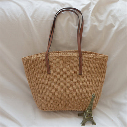 Paper Rope Handbag With Large Capacity