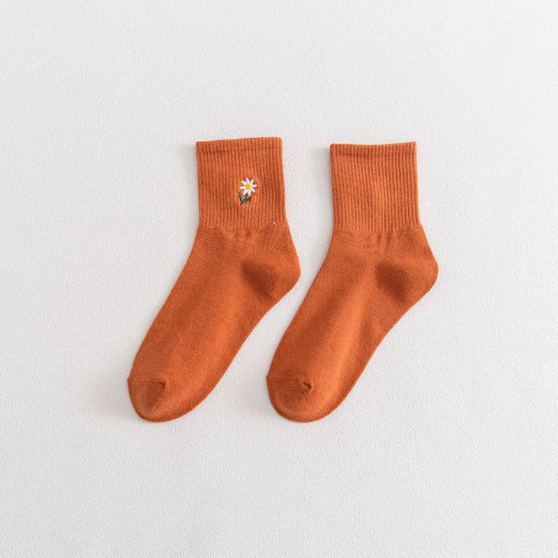 Thin College Style Cute Female Socks In Summer