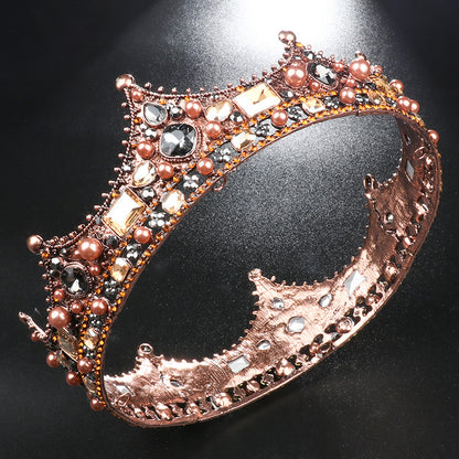 Retro Crown Baroque Full Of Diamonds