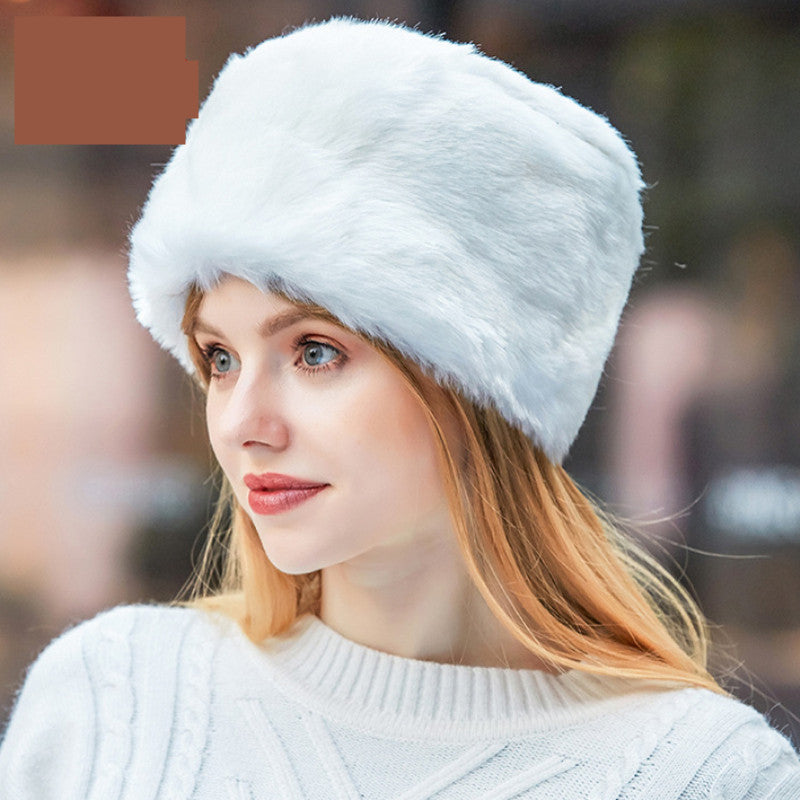 Warm And Cold Rabbit Fur Hat