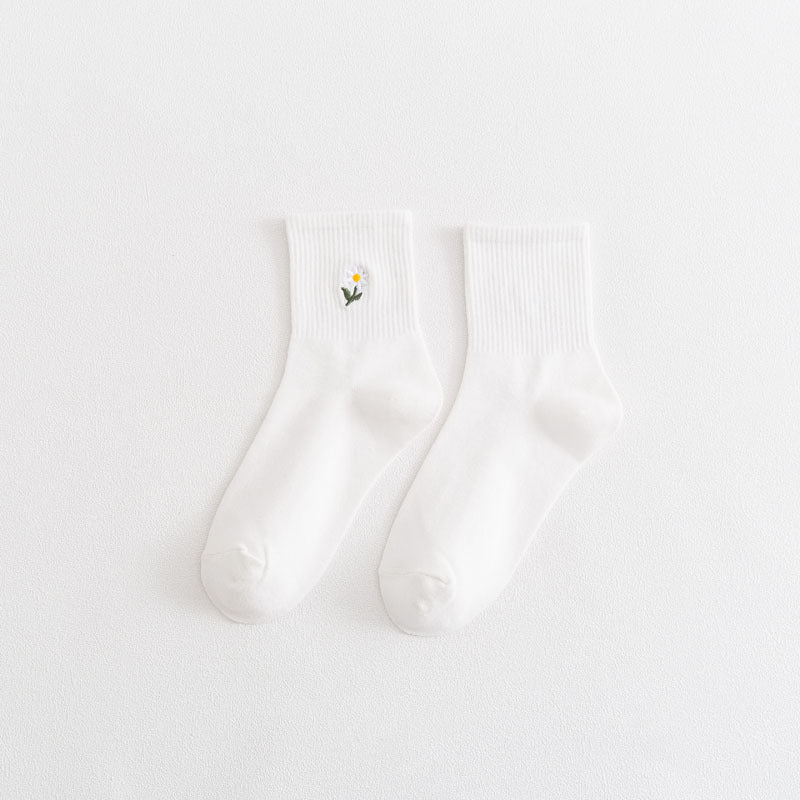 Thin College Style Cute Female Socks In Summer