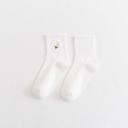 Thin College Style Cute Female Socks In Summer