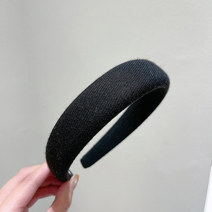 Retro Satin Sponge Headband