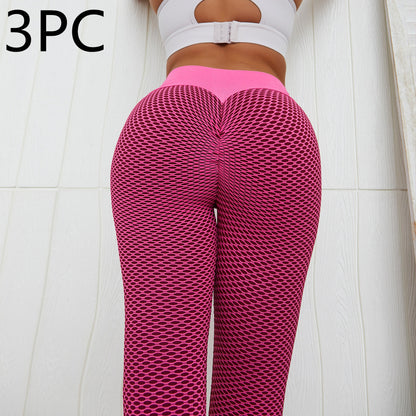 High Waist And Beautiful Buttocks Sports Tight Seamless Hip Lifting Leggings