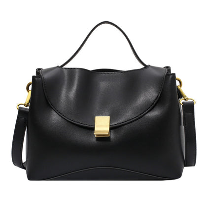 Fashion Leather One-shoulder Flap Bag