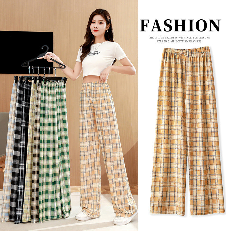 High Waist Skinny Straight Wide Leg Pants