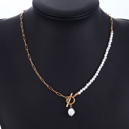 Elegant Natural Freshwater Pearl Necklace